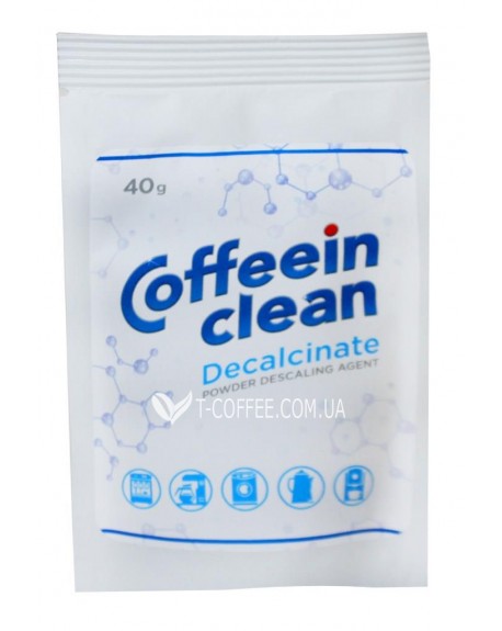 Средство COFFEEIN CLEAN Decalcinate для удаления накипи 40 г (4820223720027)