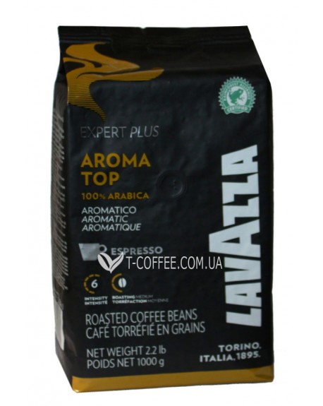 Кофе LAVAZZA Expert Plus Aroma Top 100% Arabica зерновой 1 кг (8000070029620)