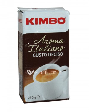Кофе KIMBO Aroma Italiano Gusto Deciso молотый 250 г (8002200106010) фото