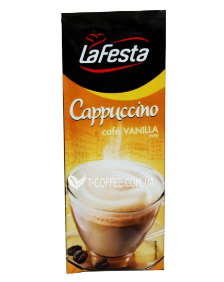 Капучино LA FESTA Cappuccino Vanilla Ваниль 12,5 г (5900910000792)
