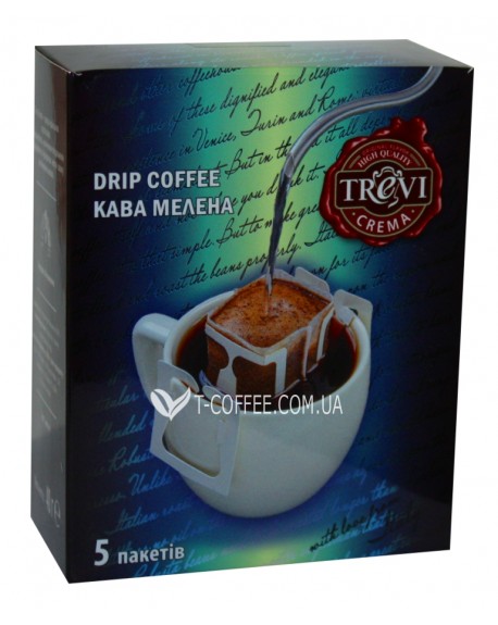 Кава TREVI Crema 5 х 8 г дріп-пакет (4820140050958)