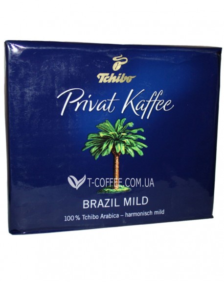 Кофе TCHIBO Privat Kaffee Brazil Mild молотый 2 х 250 г (4006067006173)