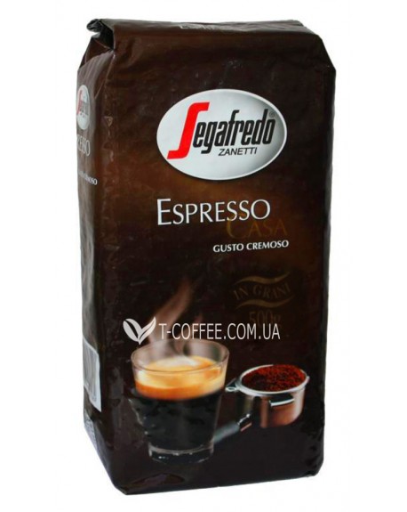 Кофе SEGAFREDO Espresso Casa Gusto Cremoso зерновой 500 г (8003410311027)