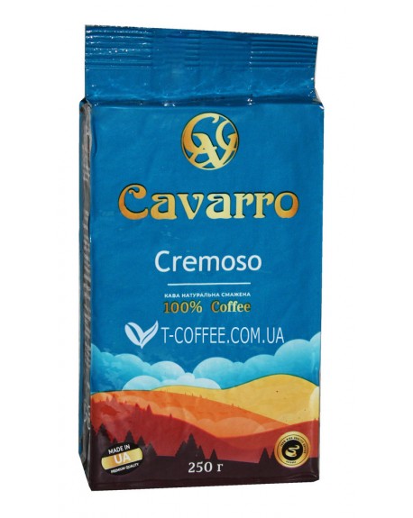 Кофе CAVARRO Cremoso молотый 250 г (4820235750084)