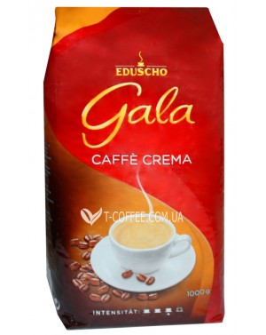 Кофе EDUSCHO Gala Caffee Crema зерновой 1 кг фото