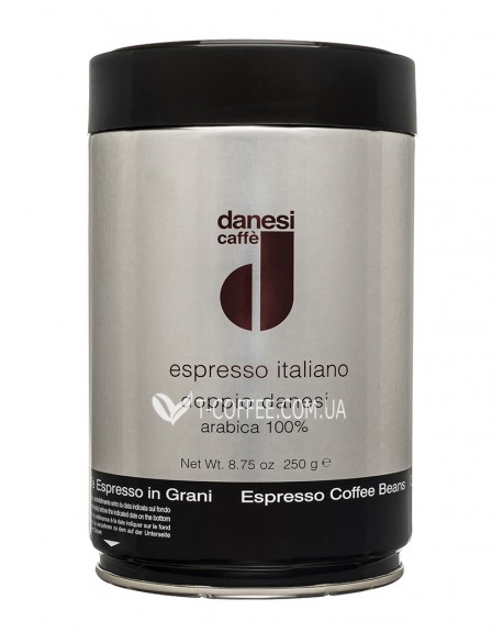 Кофе DANESI Doppiodanesi зерновой 250 г ж/б (8000135013984)