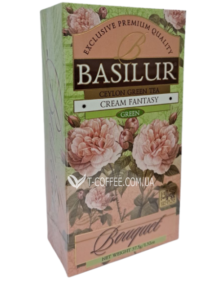 Чай BASILUR Cream Fantasy Кремовая Фантазия - Букет 25 х 1,5 г (4792252937932)
