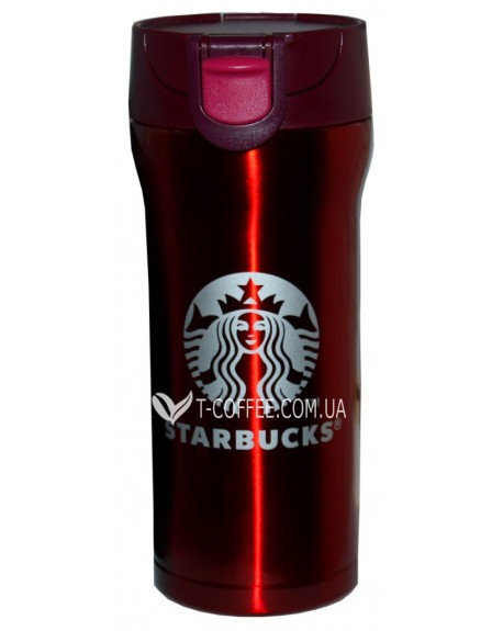 Термос-поилка STARBUCKS красный 500 мл