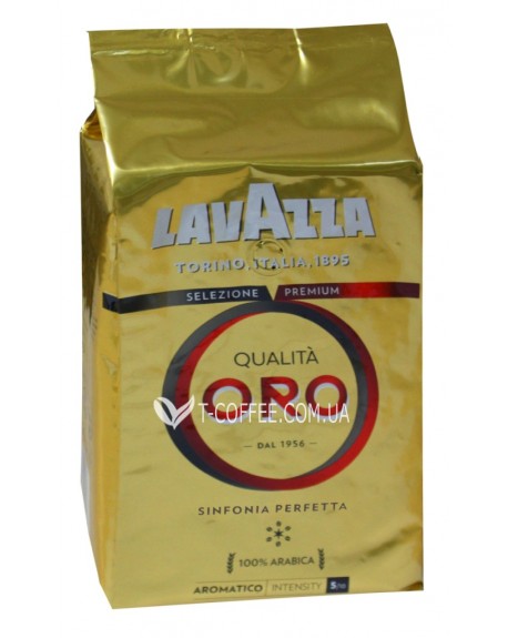 Кава LAVAZZA Qualita Oro зернова 1 кг (внутрішній ринок) (8000070012660)