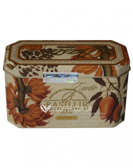 Чай BASILUR Exotic Екзотик - Святкова 20 х 2 г ж/б