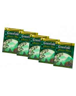 Чай GREENFIELD Jasmine Dream Зеленый Жасмин 100 х 2 г эконом. упаковка