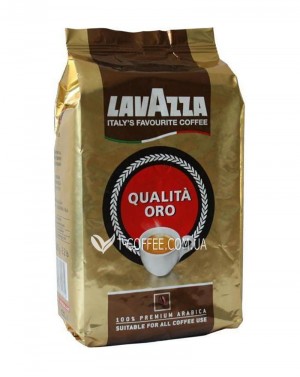 Кофе LAVAZZA Qualita Oro зерновой 500 г (8000070019362) фото