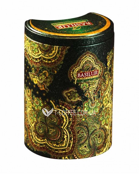 Чай BASILUR Moroccan Mint Марокканская Мята - Восточная 100 г ж/б (4792252100541)