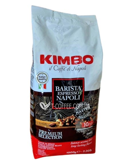 Кофе KIMBO Espresso Napoli зерновой 1 кг (8002200101688)