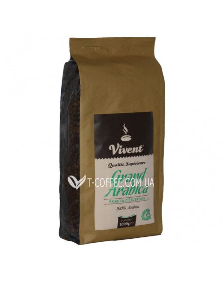 Кофе VIVENT Grand Arabica зерновой 1 кг (3071473968668)