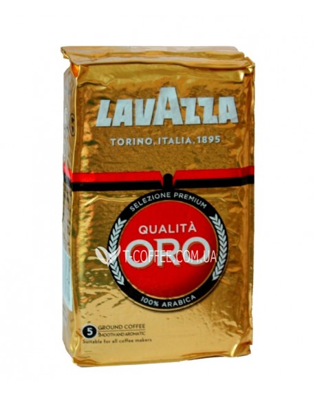 Кофе LAVAZZA Qualita Oro молотый 125 г (800007005181)