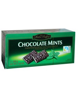 Шоколад MAITRE TRUFFOUT Chocolate Mints Мята 200 г (9002859044694)