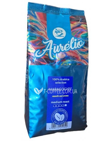 Кофе AURELIO Maragodgype, зерновой 1кг (8000775255300)