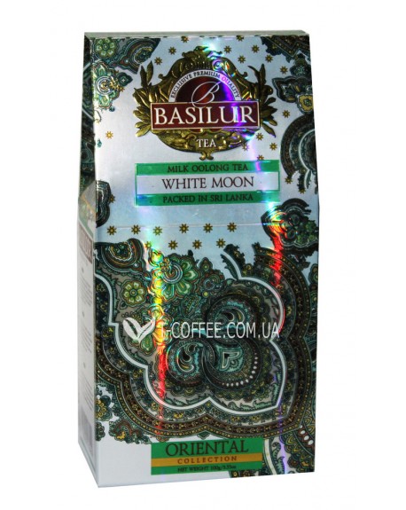 Чай BASILUR White Moon Белая Луна - Восточная 100 г к/п (4792252916449)