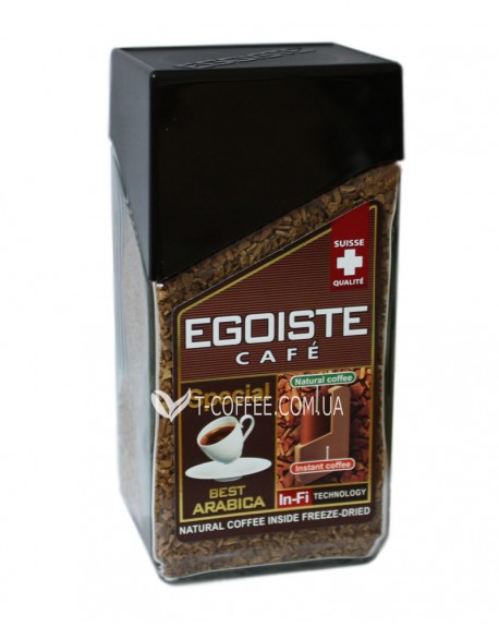 Кофе EGOISTE Special цельнозерновой растворимый 100 г ст. б. (7610121710516)