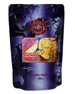 Кофе TREVI Арабика Колумбия без кофеина зерновой 250 г (4820140050835)