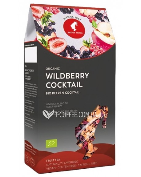 Чай JULIUS MEINL Fruit Blend Fruit Tea Wildberry Cocktail Ягодный Коктейль 250 г (9000403798871)