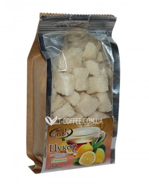 Сахар колотый кусковой с лимоном Sweet Cubes 250 г фото