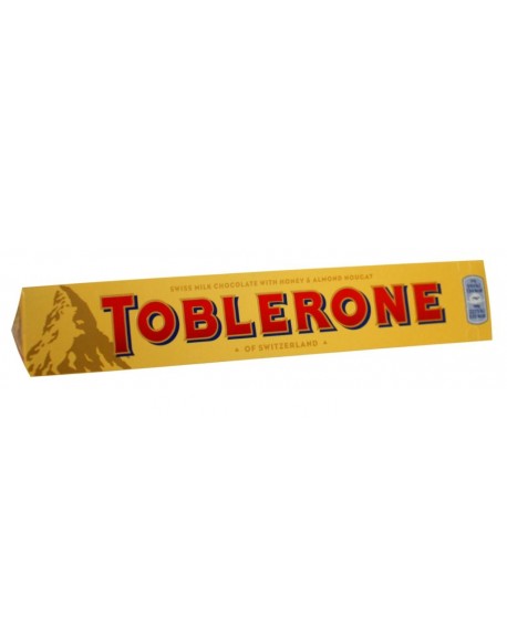 Шоколад TOBLERONE Milk Chocolate Almond Nougat Молочный Миндальная Нуга 100 г (7614500010013)