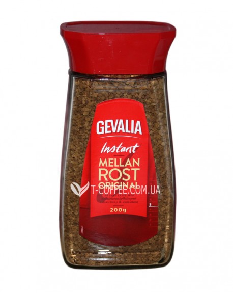 Кофе GEVALIA Mellan Rost Original Instant растворимый 200 г ст. б. (8711000538258)