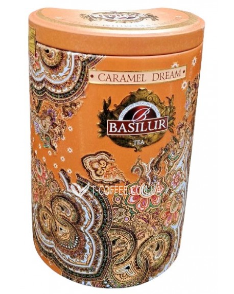 Чай BASILUR Caramel Dream Карамельная мечта - Восточная 100 г ж/б (4792252940277)