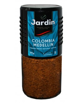 Кофе JARDIN Colombia Medellin растворимый 95 г ст. б. (4823096803593)