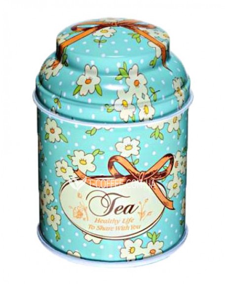 Банка Tea Голубая жестяная 80 г 