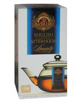 Чай BASILUR English Afternoon Английский Полдник - Избранная Классика 10 х 4 г (4792252932357)