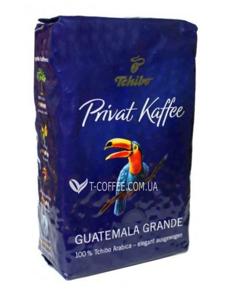 Кофе TCHIBO Privat Kaffee Guatemala Grande зерновой 500 г (4006067081088)