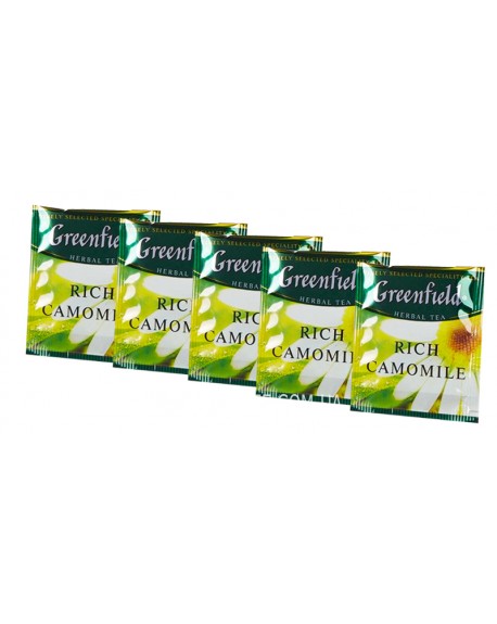 Чай GREENFIELD Rich Camomile Богатая Ромашка 100 х 1,5 г эконом. упаковка