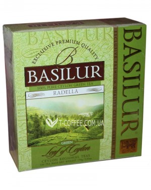Чай BASILUR Radella Раделла - Лист Цейлона 100 х 1,5 г (4792252916777) фото