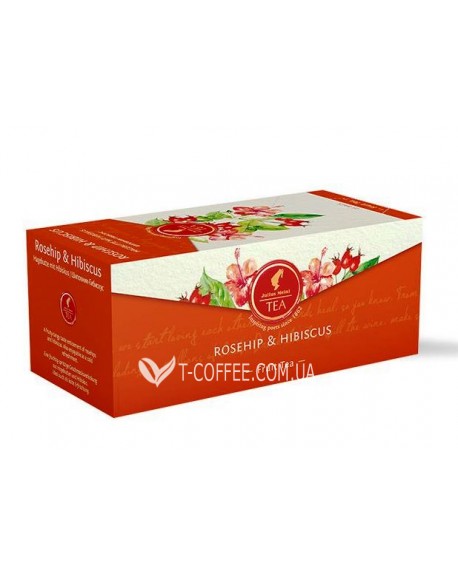 Чай JULIUS MEINL Rosehip Hibiscus Шиповник Гибискус 25 х 2,5 г 