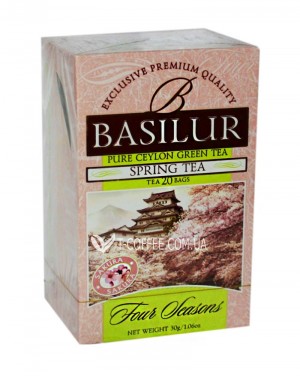 Чай BASILUR Spring Tea Весенний - Времена Года 20 х 1,5 г (4792252915763) фото