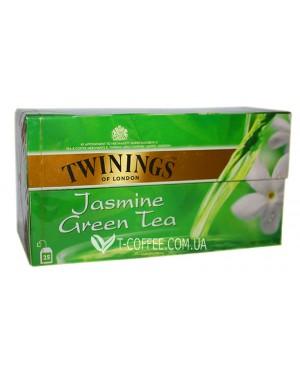 Чай TWININGS Green Tea Jasmine Зеленый Жасмин 25 х 1,8 г (070177173166)