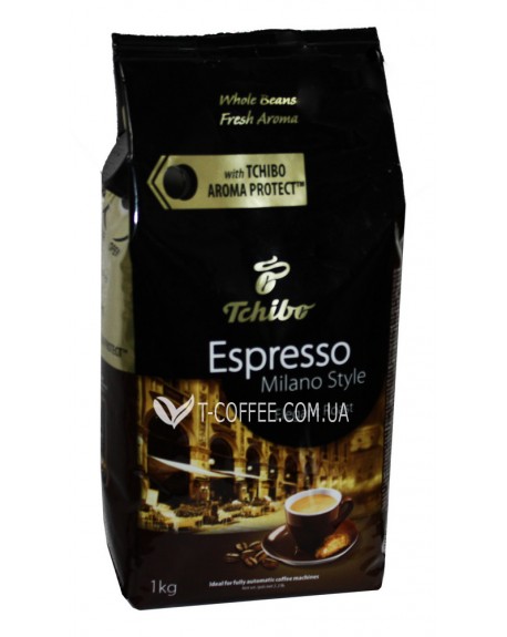 Кофе TCHIBO Espresso Milano Style зерновой 1 кг (4061445008279)