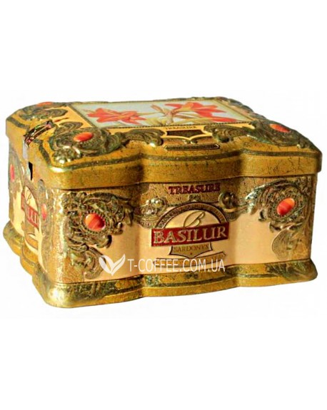 Чай BASILUR Sardonyx Агат - Ларец 100 г ж/б (4792252919167)