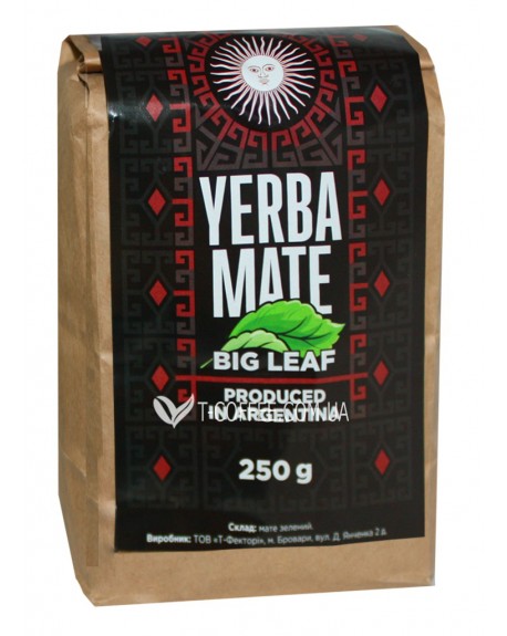 Мате Yerba Mate Big Leaf етнічний чай 250 г к/п