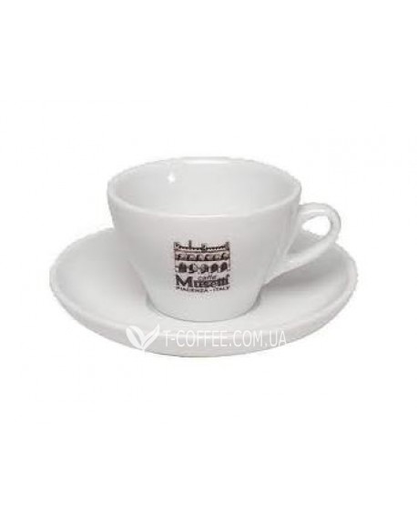 Чашка с блюдцем MUSETTI Капучино фарфоровая 180 мл