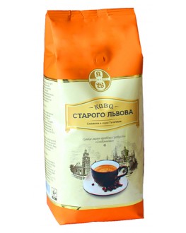 Кофе КАВА СТАРОГО ЛЬВОВА Сніданкова зерновой 1 кг (4820000371605)