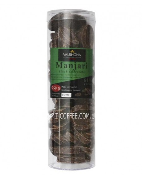 Шоколад VALRHONA Manjari Черный 64% какао 250 г