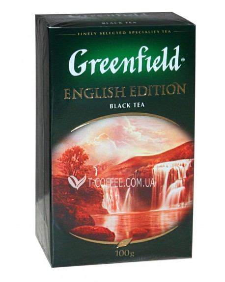 Чай GREENFIELD English Edition Английская Коллекция 100 г к/п (4823096805757)