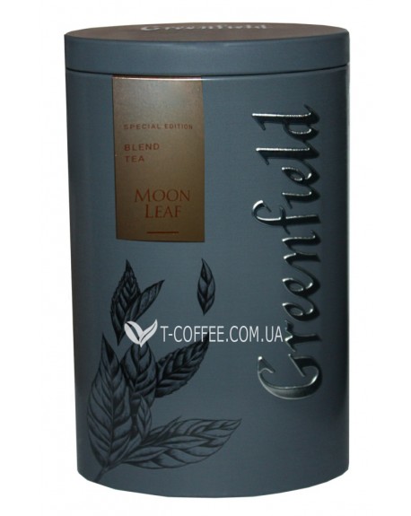 Чай GREENFIELD Moon Leaf купаж черного и зеленого чая 100 г ж/б (4823096805900)