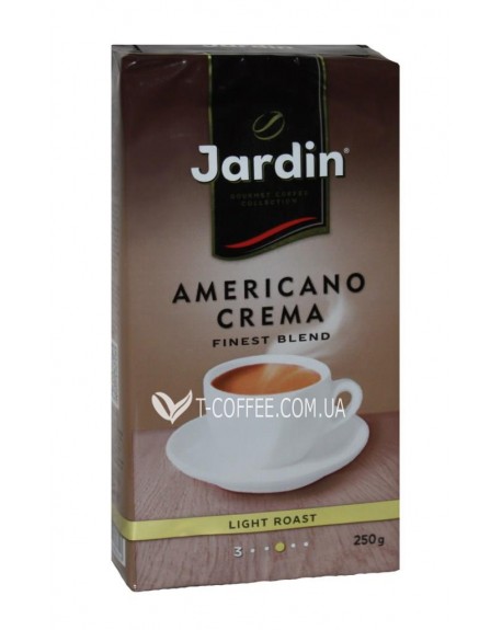 Кофе JARDIN Gourmet Americano Crema молотый 250 г (4820022868602)