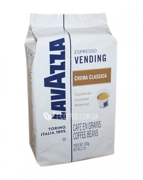 Кофе LAVAZZA Espresso Vending Crema Classica зерновой 1 кг