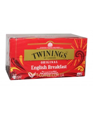 Чай в пакетах TWININGS English Breakfast Английский Завтрак фото